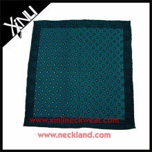 New Product Men Custom Print Cotton Pocket Square